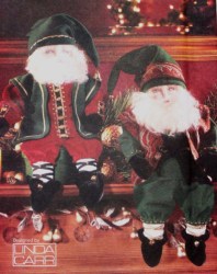 9685 2 VOGUE EMBROIDERED FACE CHRISTMAS ELVES,CLOTHES PATTERN